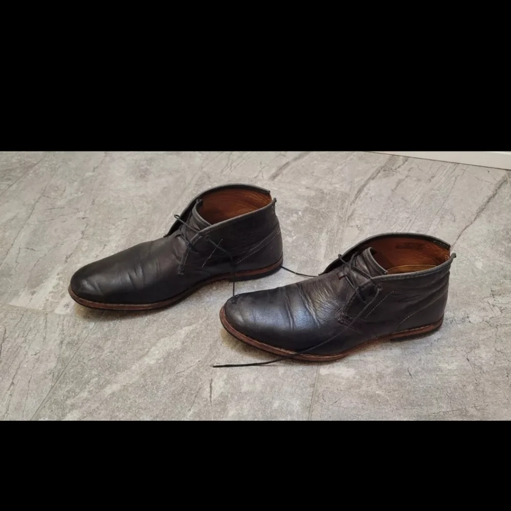 Vintage Timberland Boot Co 'Wodehouse' Lost History Chukka  Burnised Black 9 US